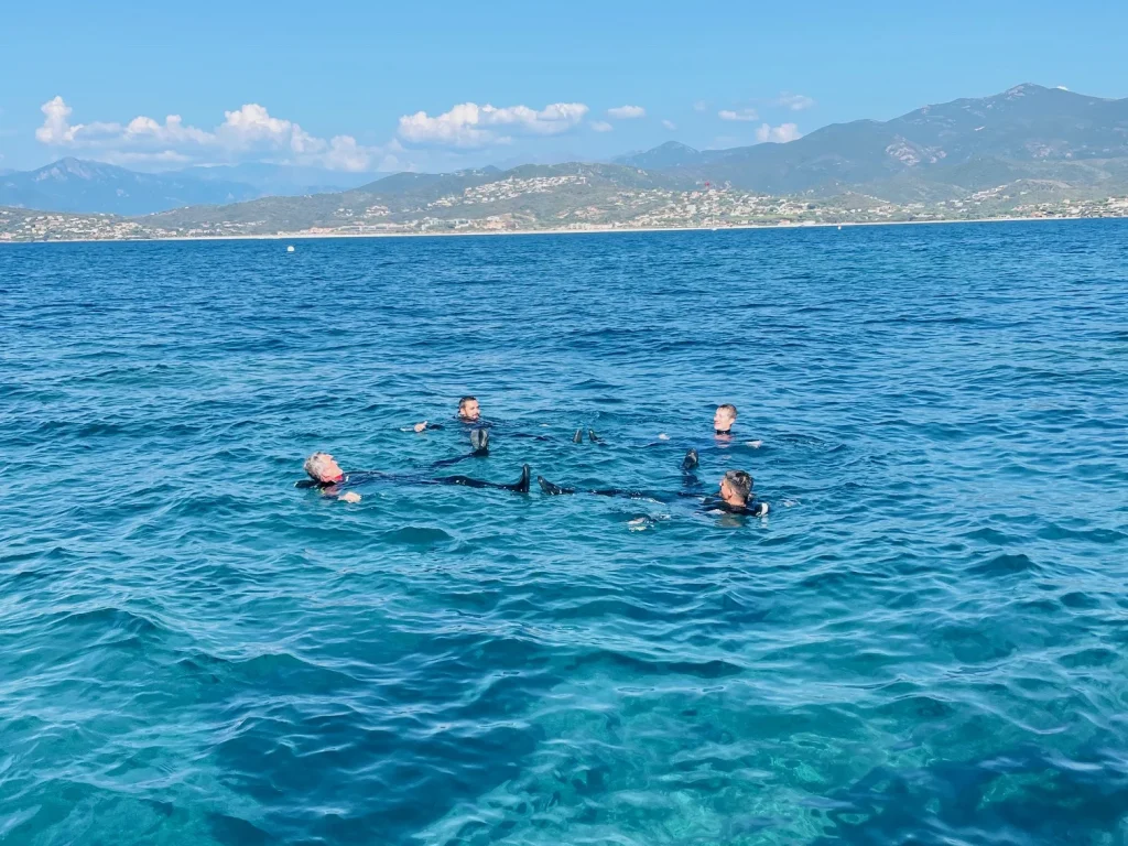 snorkeling- golf d'ajaccio